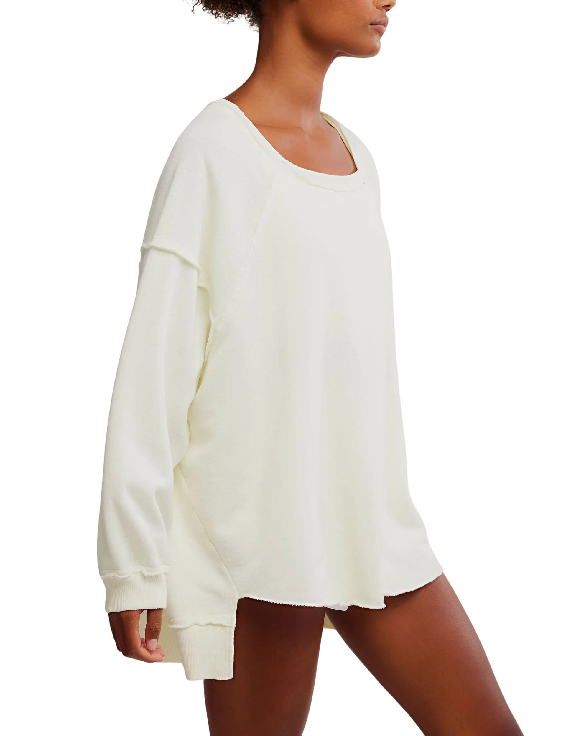 One To Beat Pullover - Elfenbein
