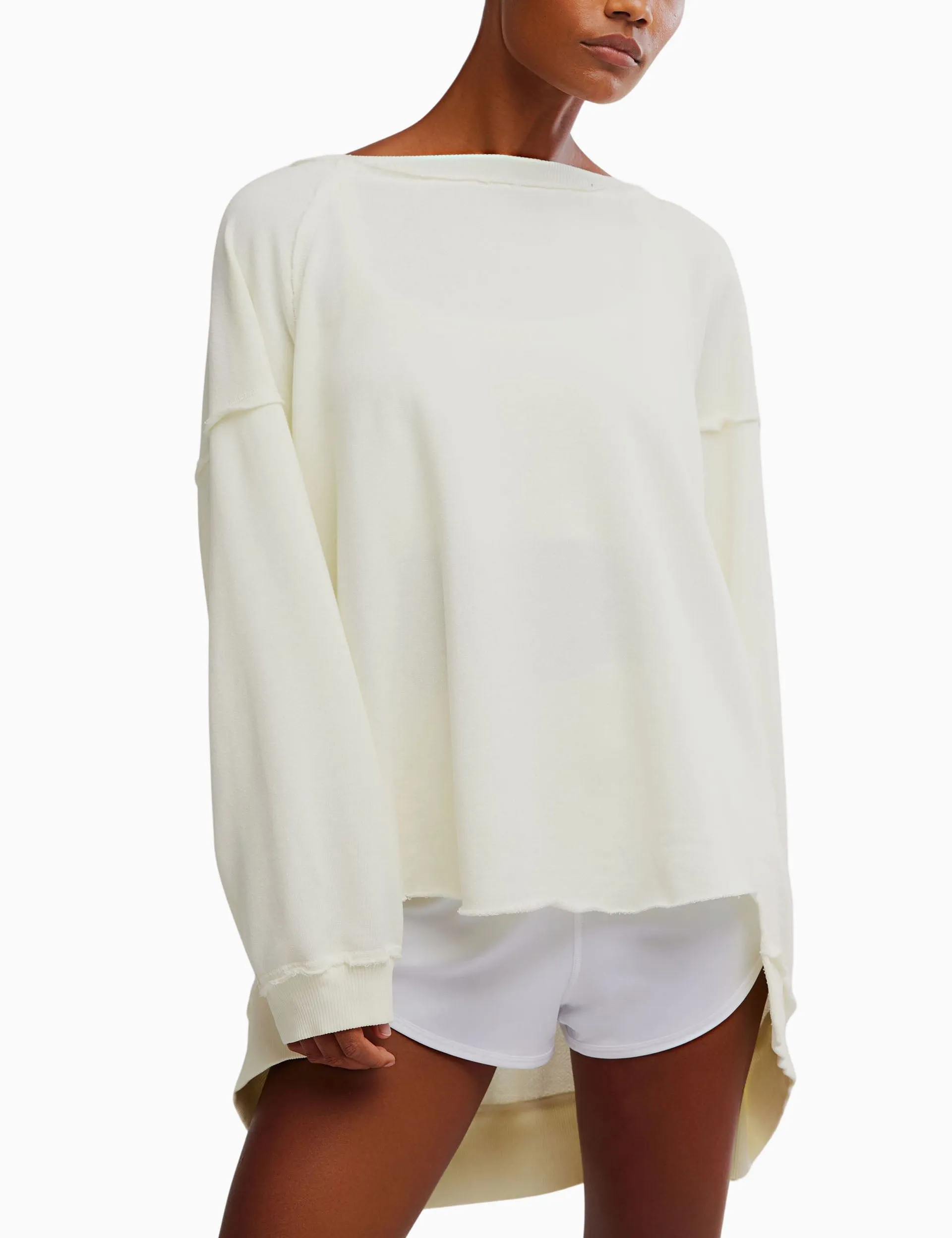 One To Beat Pullover - Elfenbein