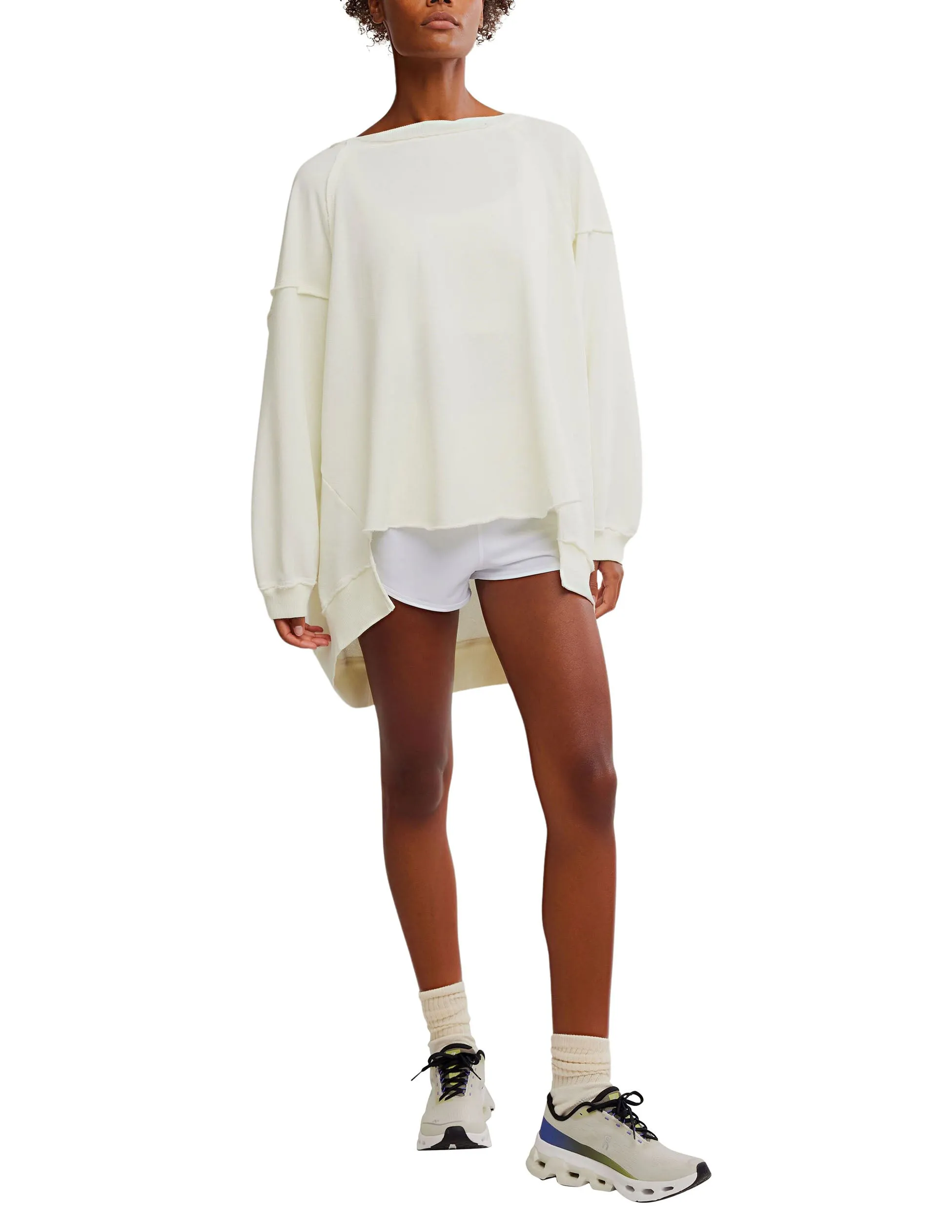 One To Beat Pullover - Elfenbein