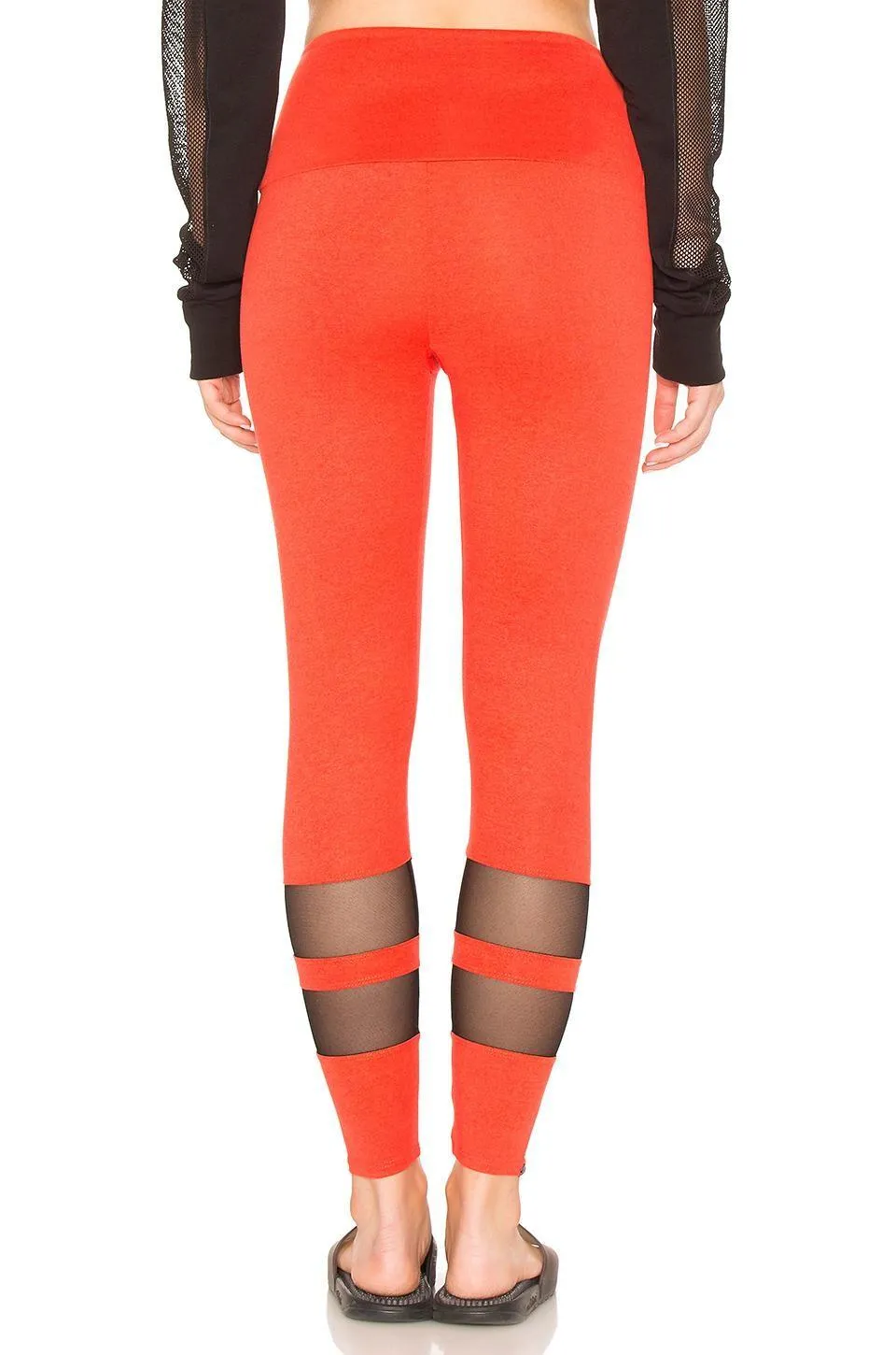 Onzie Midi Racer Leggings 2028 Koralle