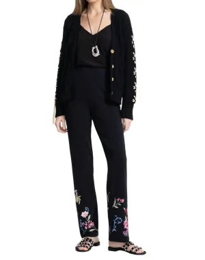 Paris Baby Boot Legging in Schwarz