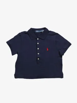 POLO RALPH LAUREN - Women Knit Collar Polo Shirt Clothing_polo-ralph-laure