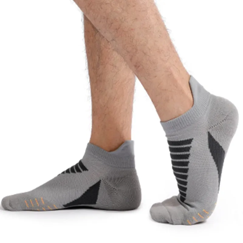 Professionelle Laufsocken aus Baumwolle, dicke Frotteesocken für Sommer, Basketball, Tennis, Herren Sportsocken mit Stoßdämpfung und Feuchtigkeitstransport