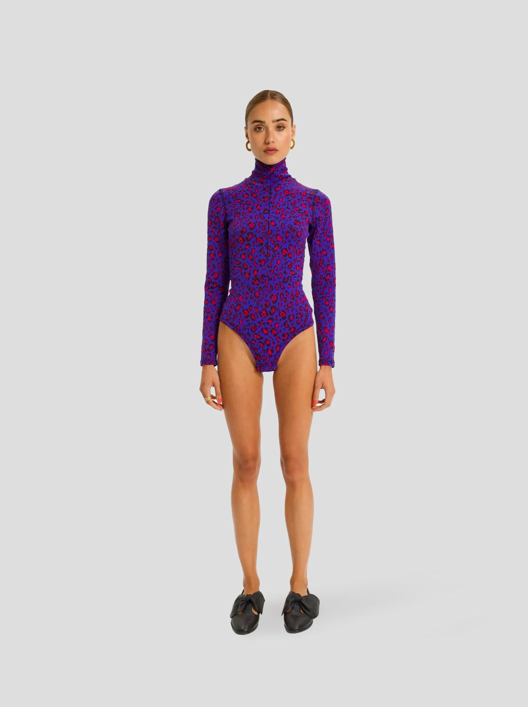Ricci Body im Leoparden-Arktik-Jersey