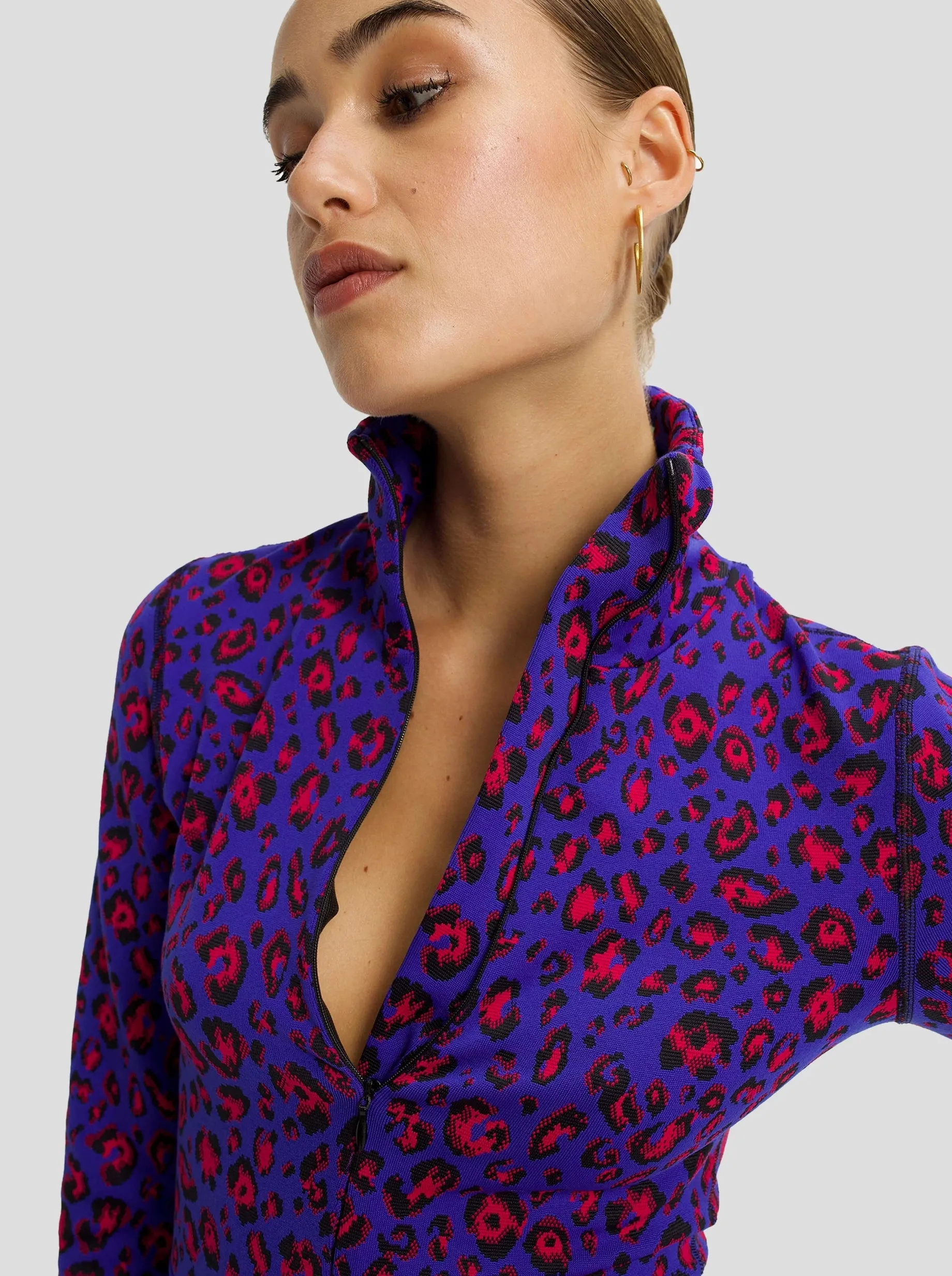 Ricci Body im Leoparden-Arktik-Jersey