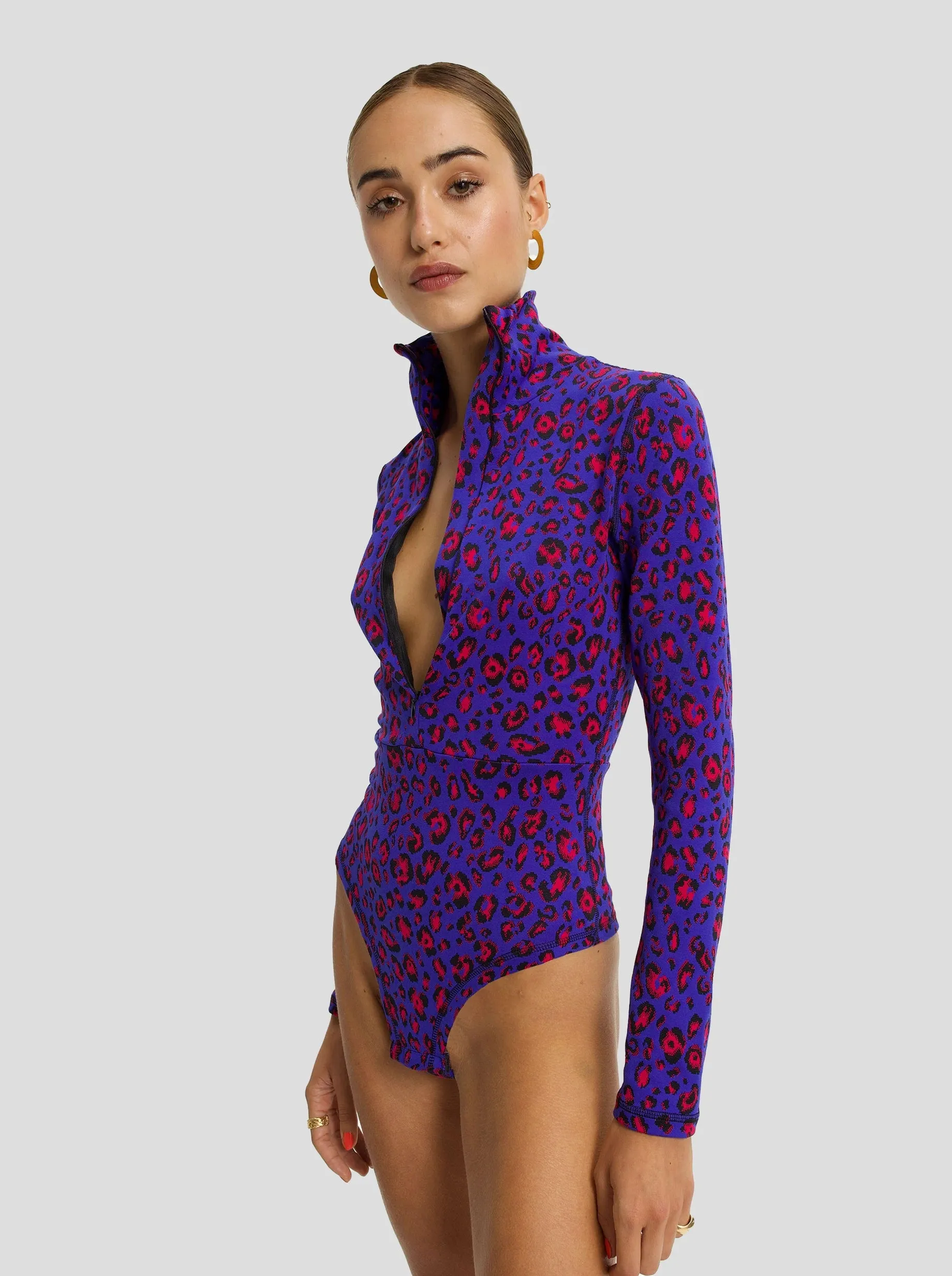 Ricci Body im Leoparden-Arktik-Jersey