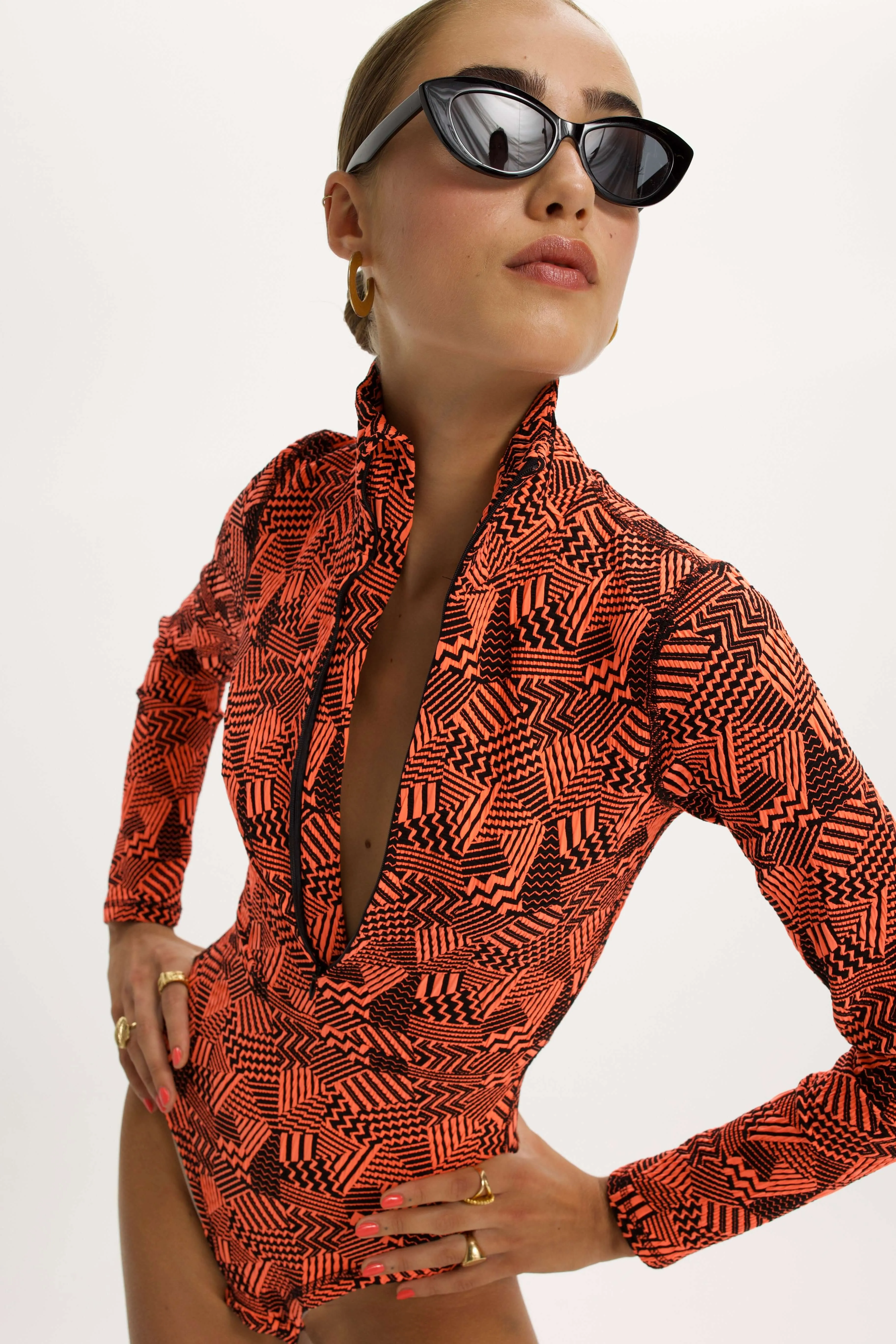 Ricci Body in Neon Ginger Fizz