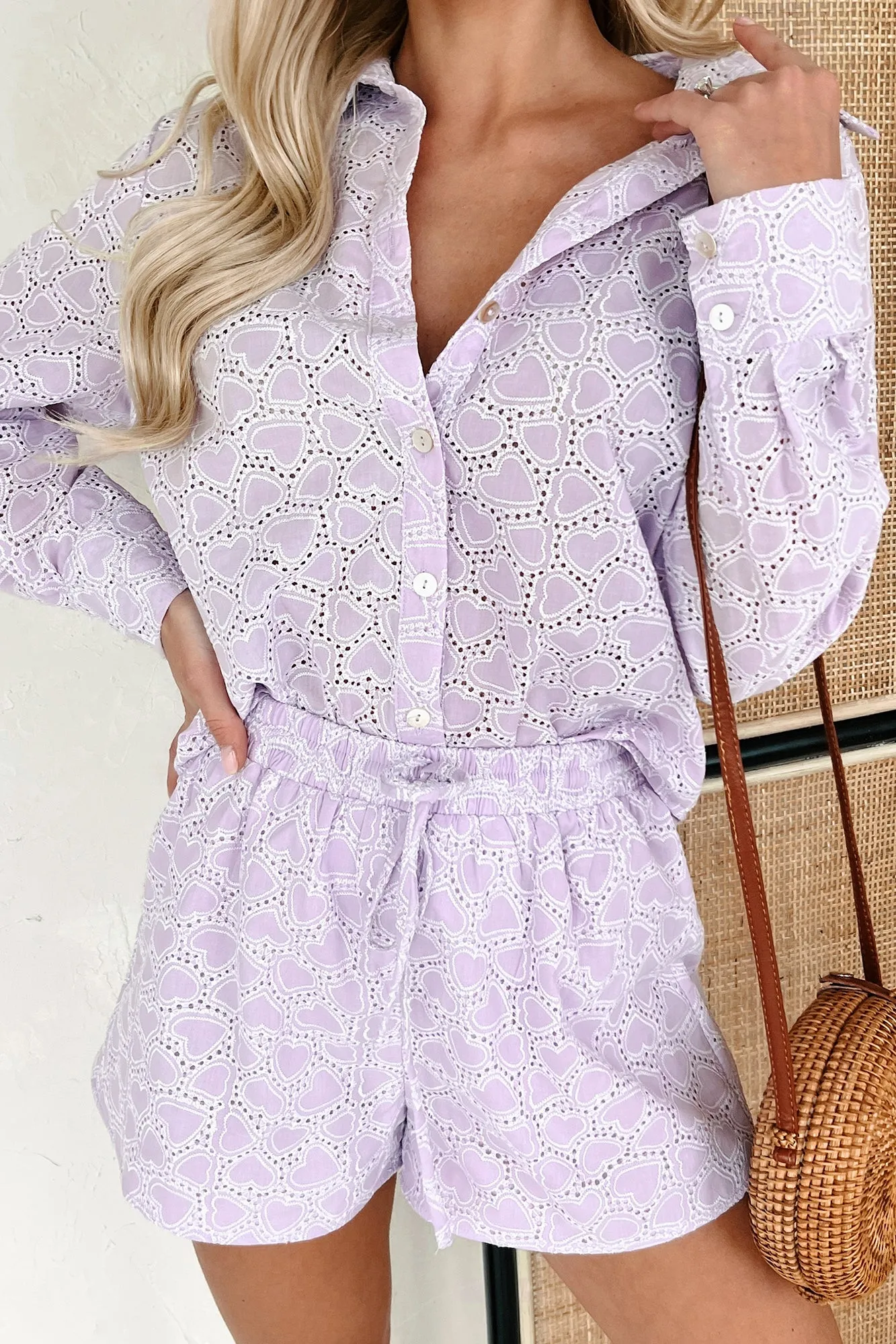 Bluse & Shorts-Set 