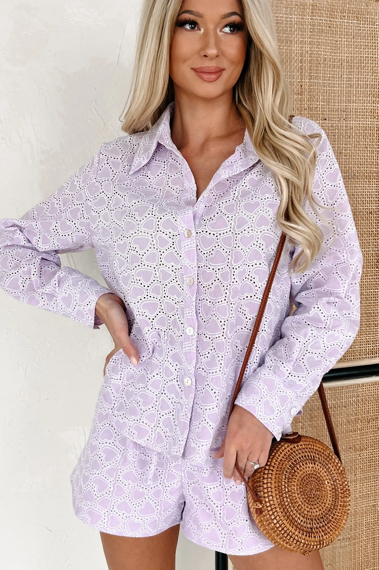 Bluse & Shorts-Set 