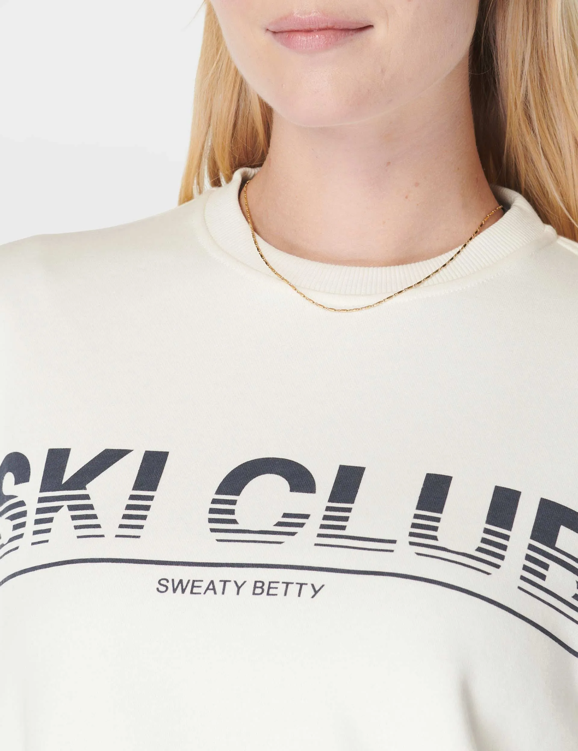 Ski Club Sweatshirt - Studio Weiß
