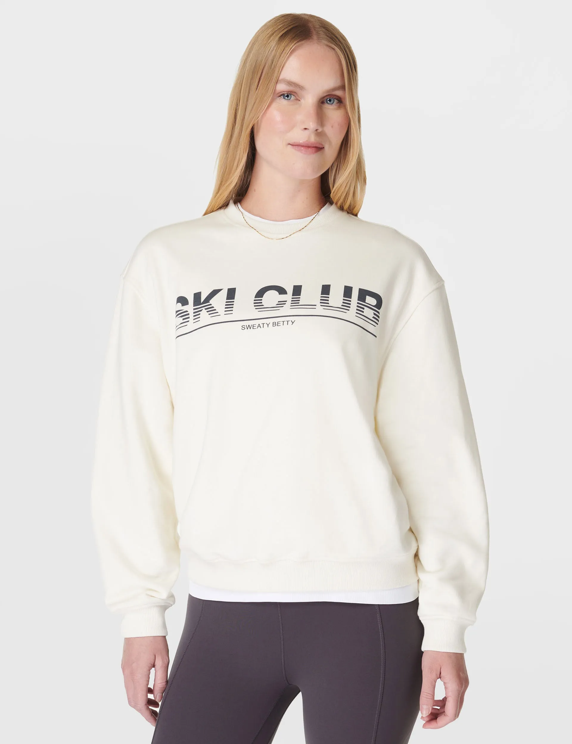 Ski Club Sweatshirt - Studio Weiß