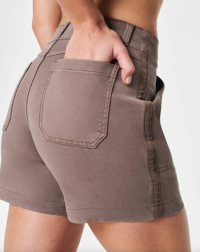 SPANX Stretch Twill Shorts 15 cm