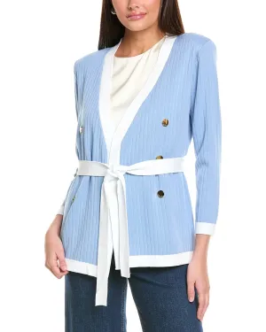 St. John French Iconic Inspirierter Strickcardigan