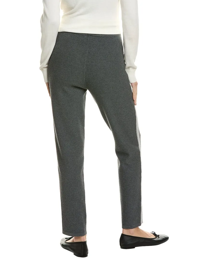 St. John Melange Zuschauer Stretch Piqué Strickhose
