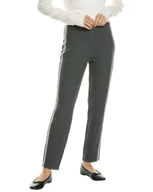 St. John Melange Zuschauer Stretch Piqué Strickhose