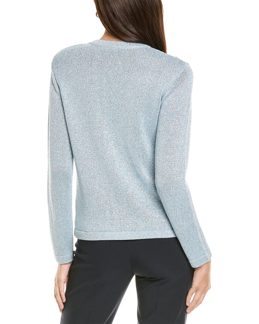 St. John Glitzer Häkelcardigan