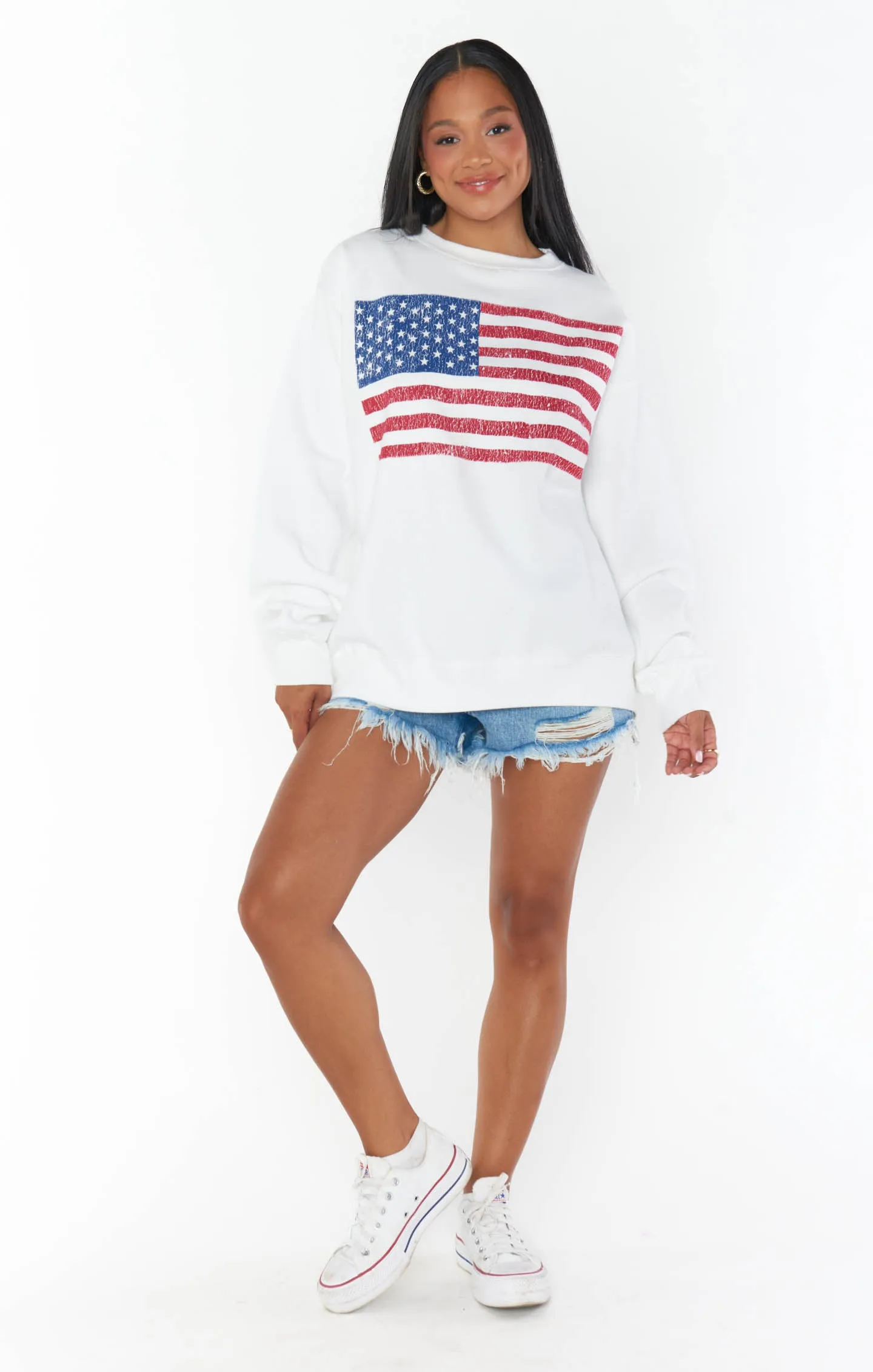 Stanley Sweatshirt ~ Amerikanische Flaggen Grafik