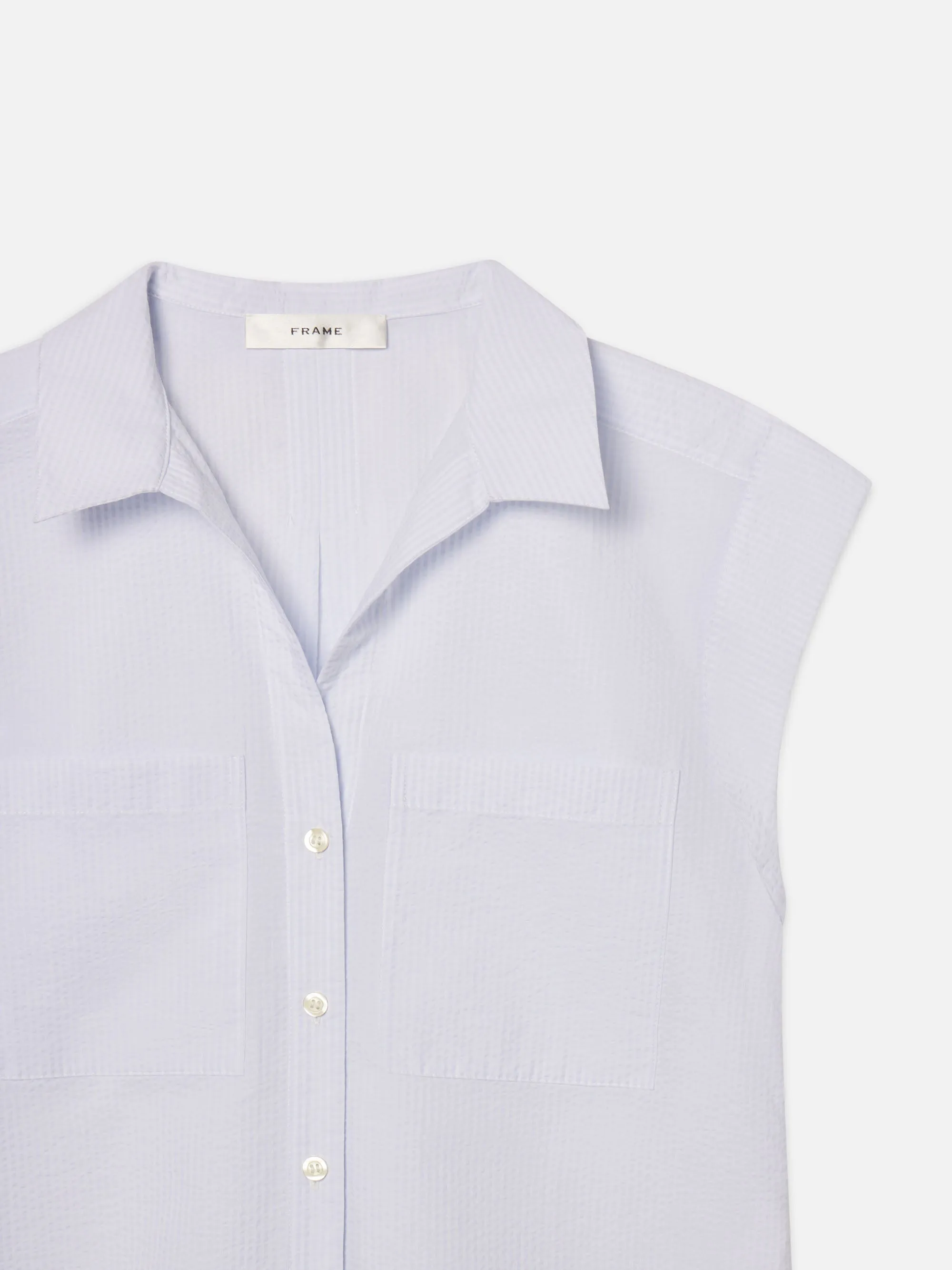 Das Seersucker Freizeithemd – Leichtes Chambray Multi