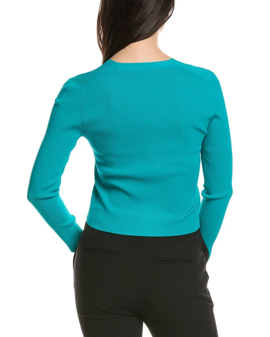 Theory Crop Cardigan