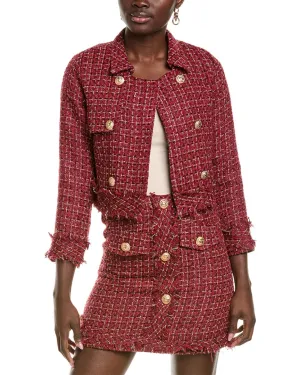 An Meine Liebsten Tweed Jacke