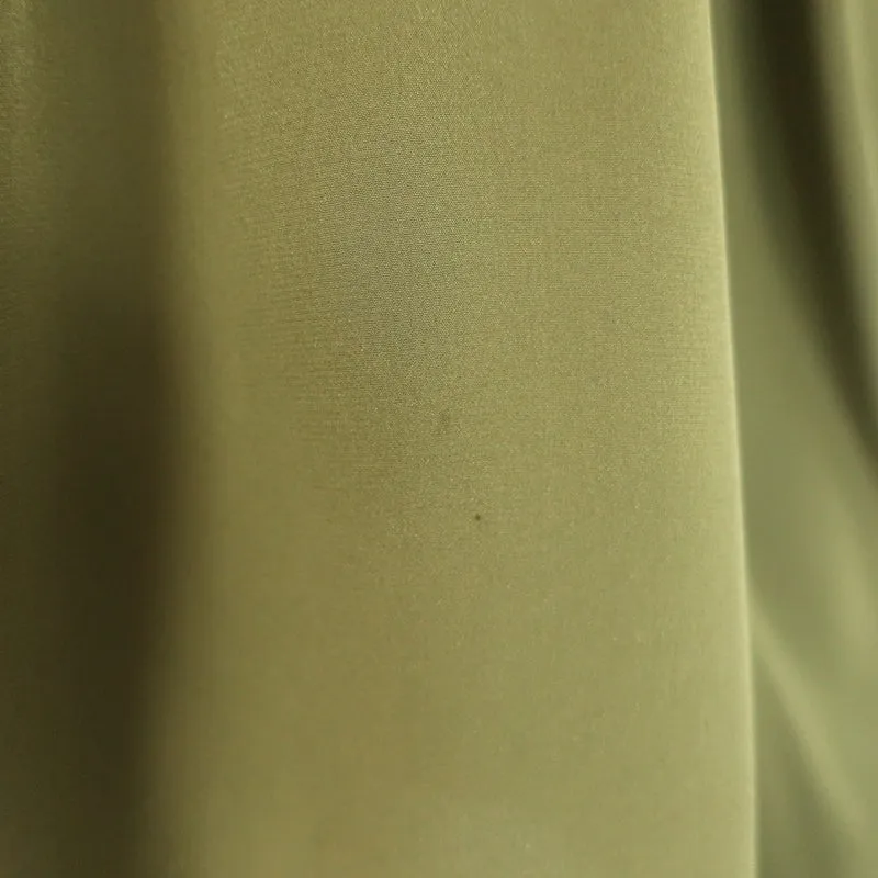 Ulla Johnson Lela Puffärmel-Bluse in Olivgrün aus Seide, Größe 10