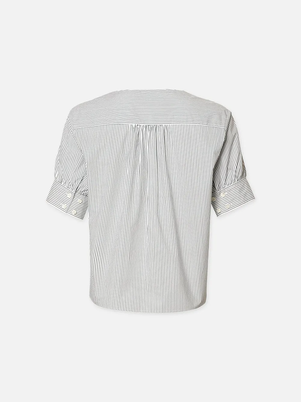 V-Ausschnitt Popover Top -- Marine Multi