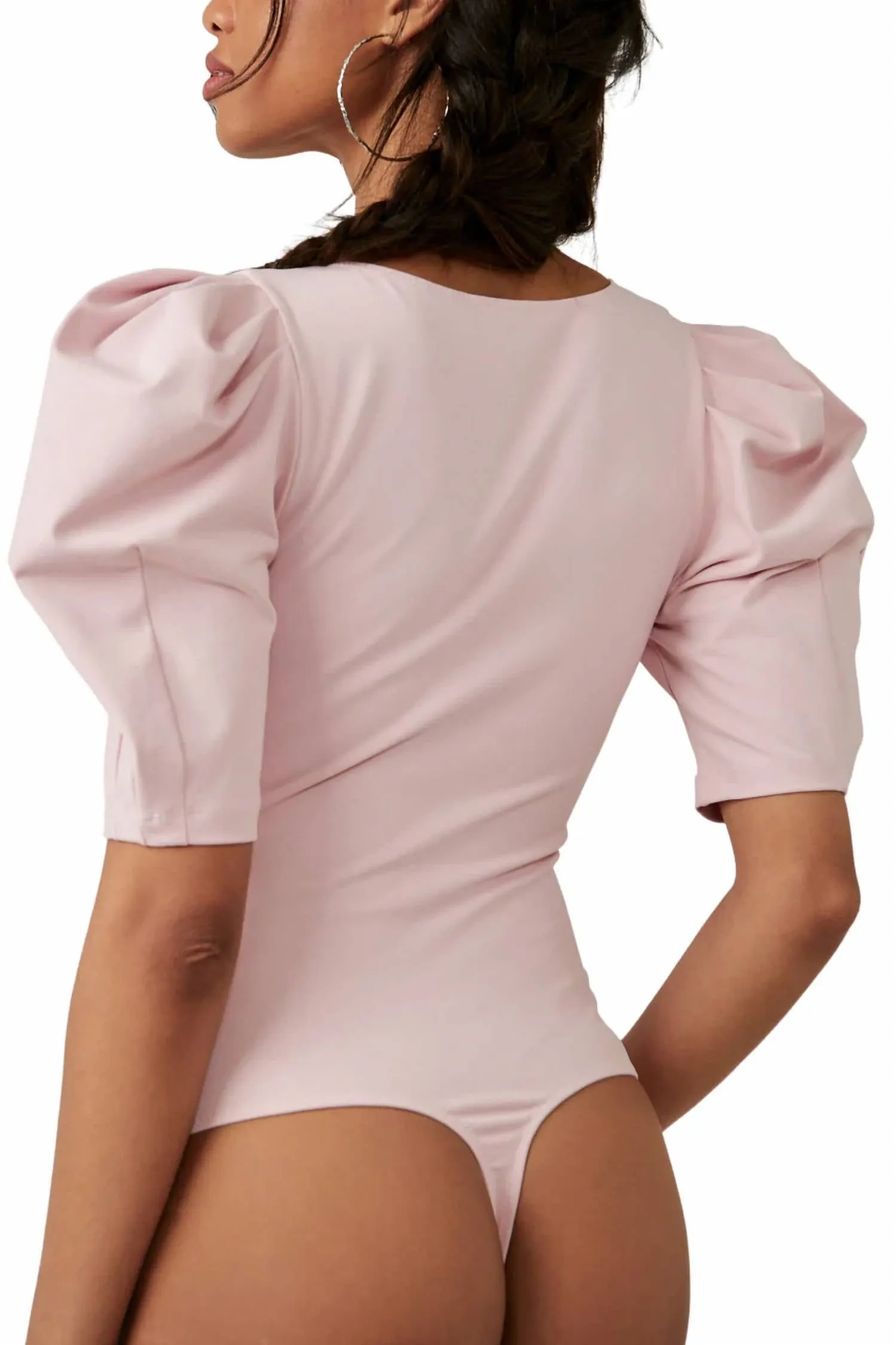 Va Va Voop Bodysuit in zartem Rosa