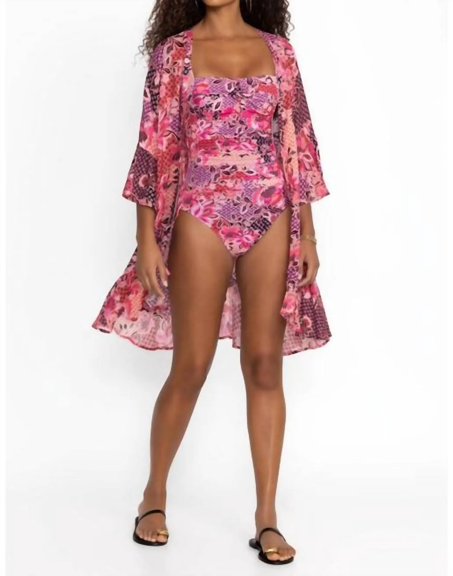 Valennis Rüschen-Kimono