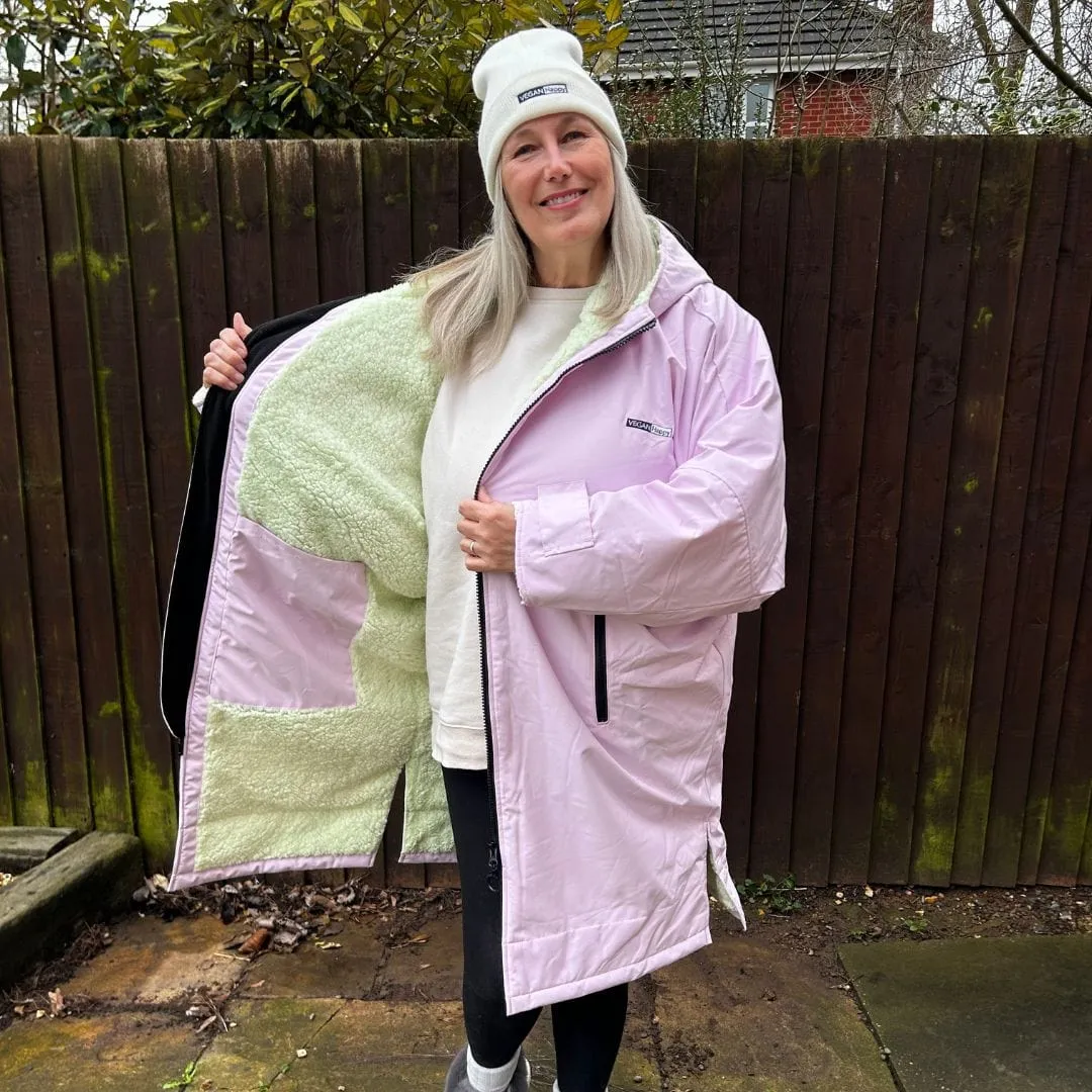 Vegane Happy Women's Allwetter-Bademantel | Mehrere Farben