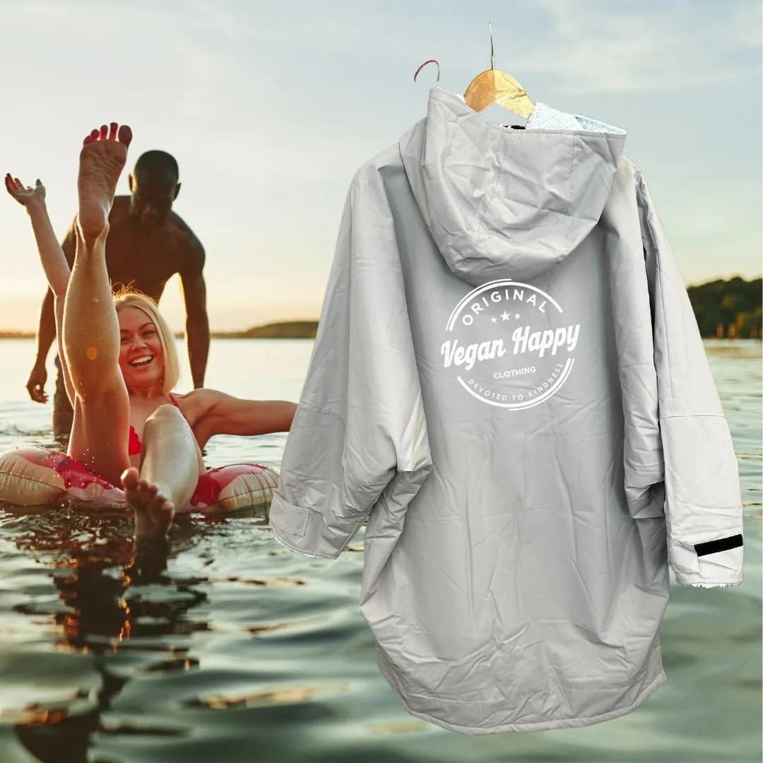 Vegane Happy Women's Allwetter-Bademantel | Mehrere Farben