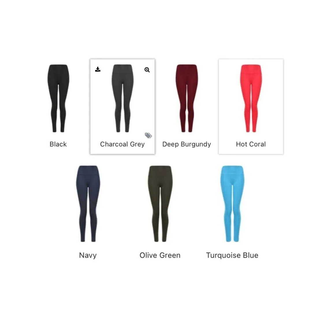 Vegane Core-Pocket-Leggings für Damen | Mehrere Farben