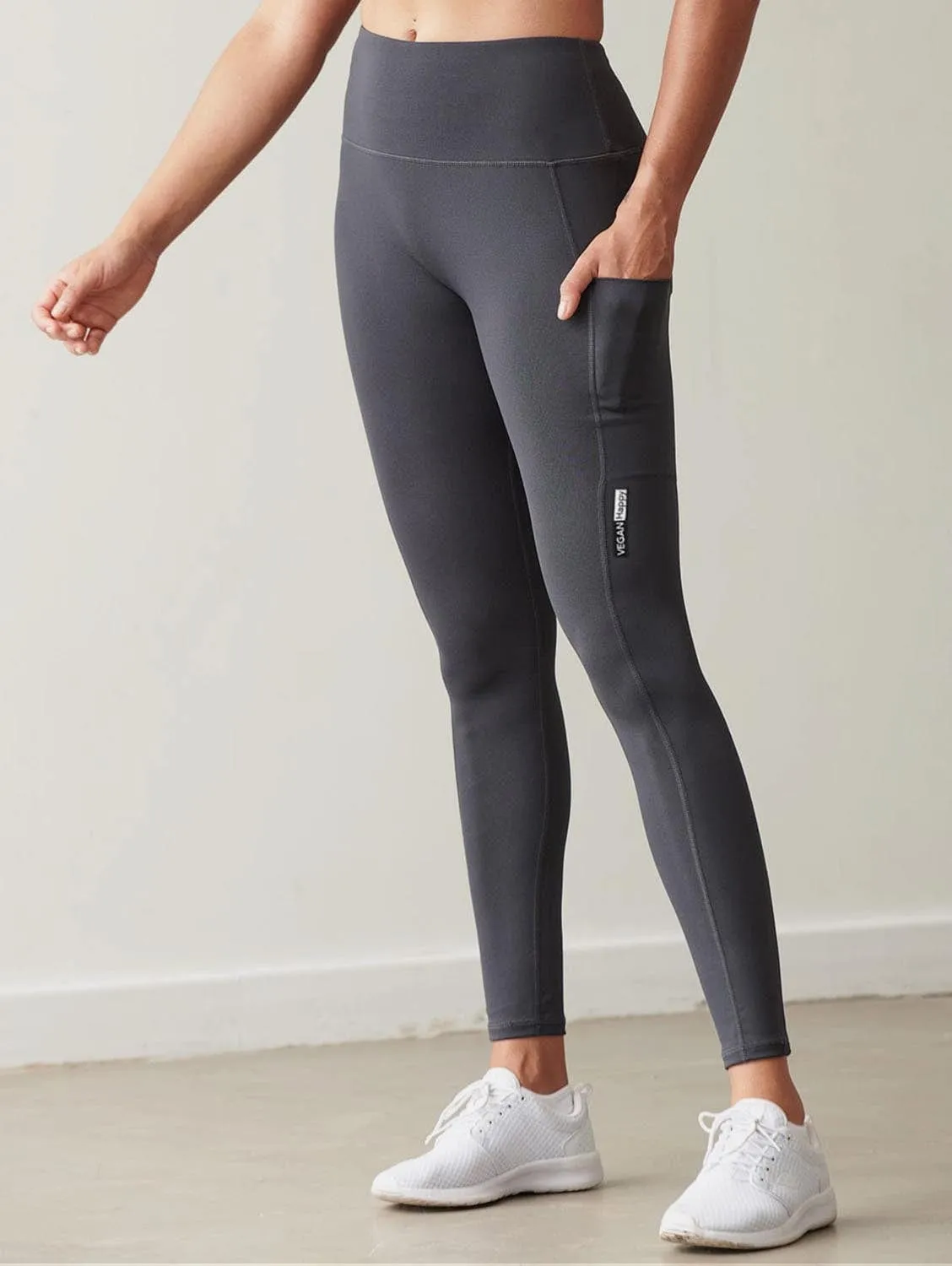 Vegane Core-Pocket-Leggings für Damen | Mehrere Farben