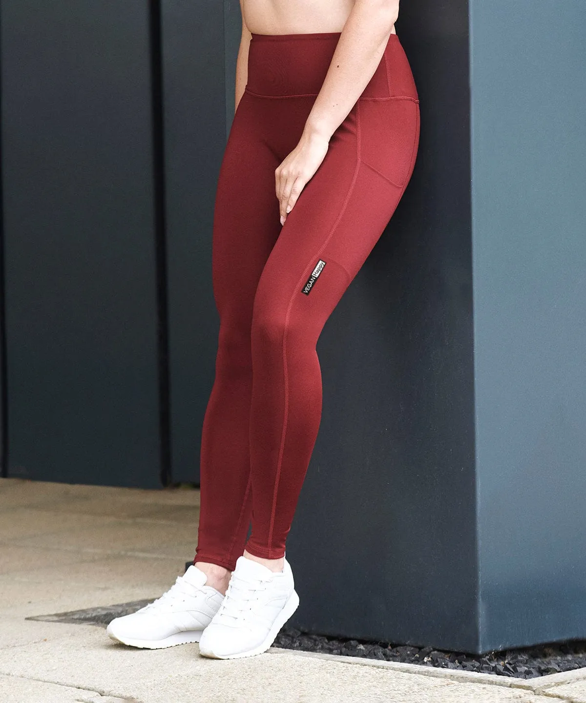 Vegane Core-Pocket-Leggings für Damen | Mehrere Farben