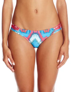 Damen Mumbai Gefächerte Bikini-Unterteile Badebekleidung in Mehrfarbig
