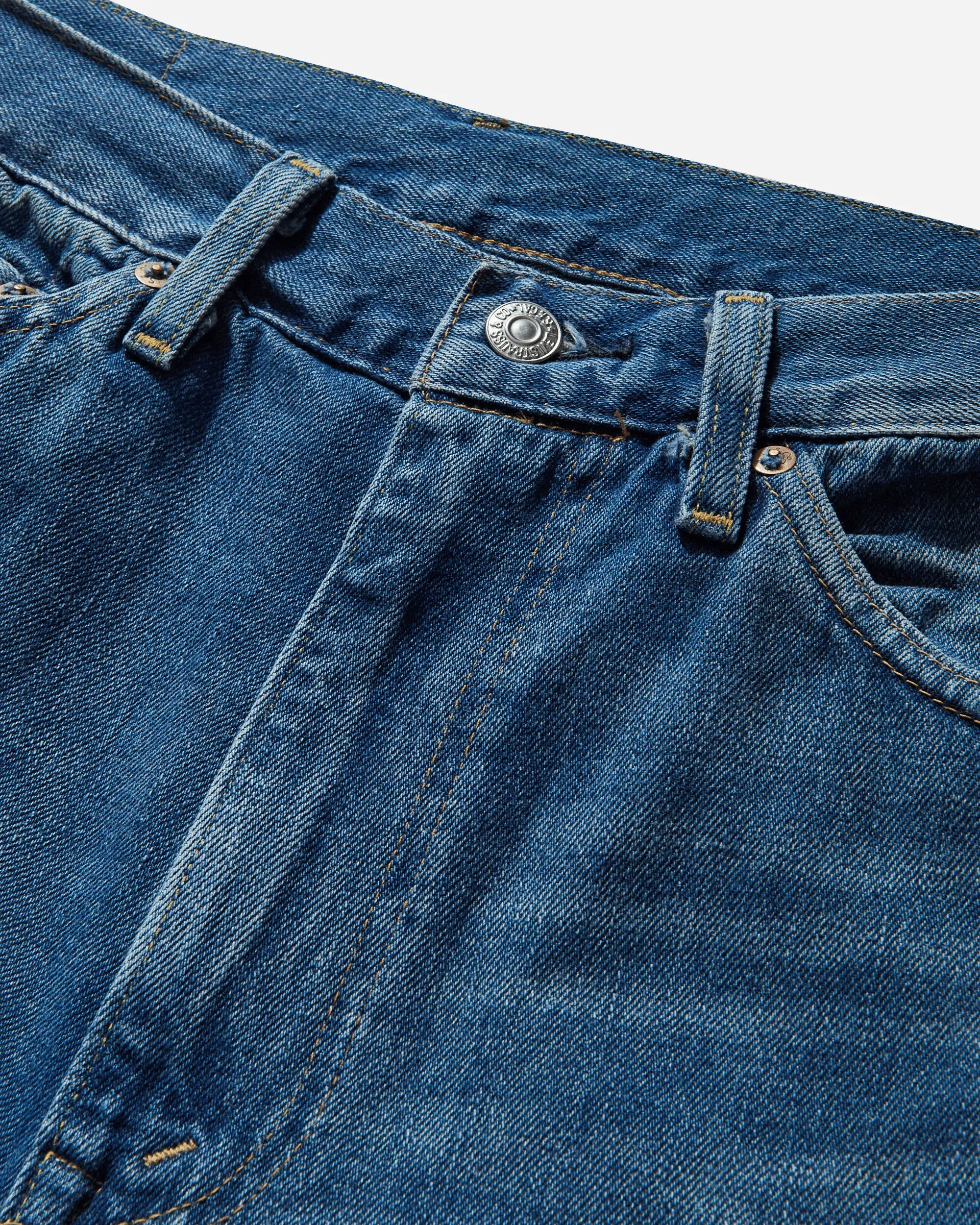 Damen 701 Jeans in Blau im 1950er-Jahre-Stil