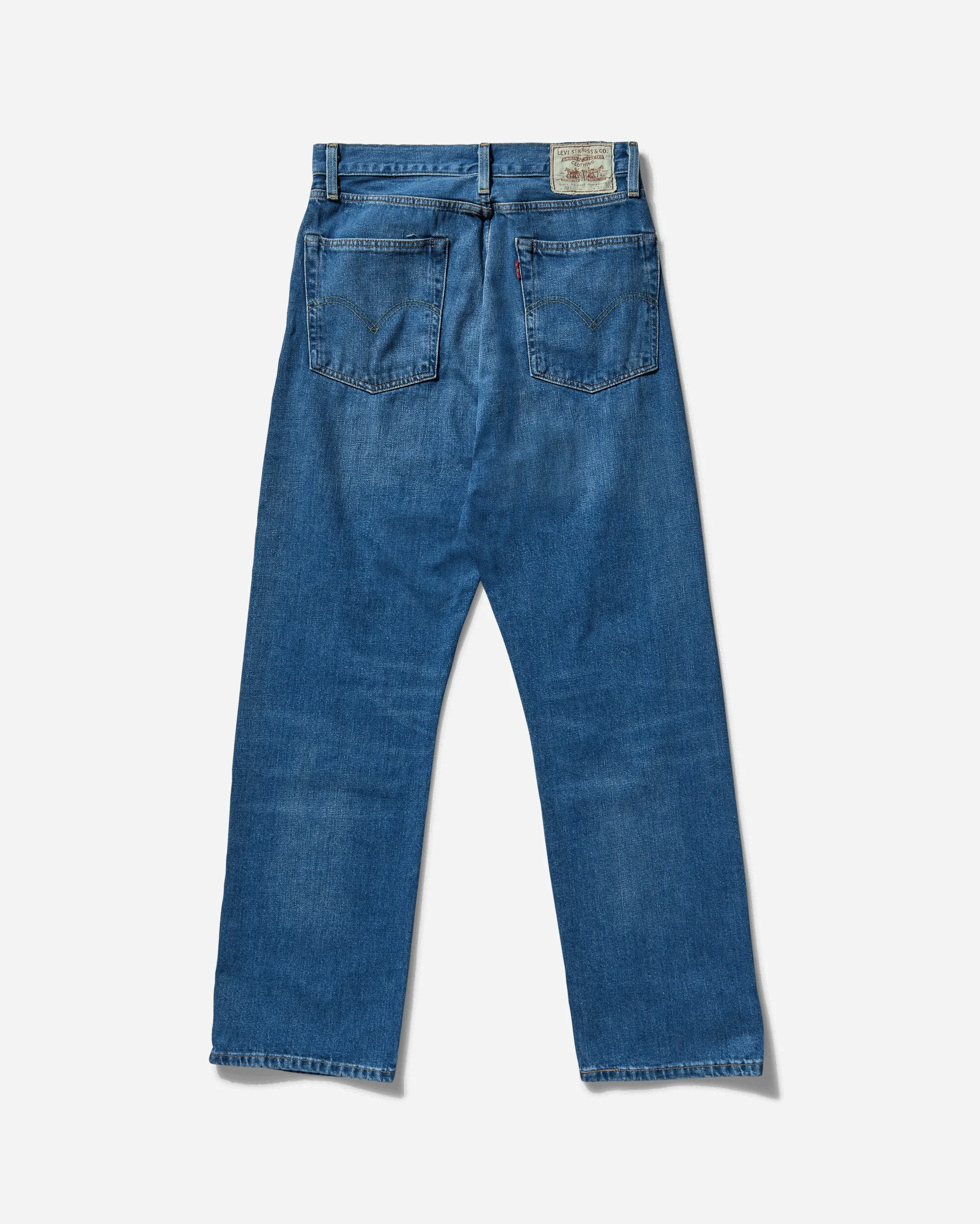 Damen 701 Jeans in Blau im 1950er-Jahre-Stil