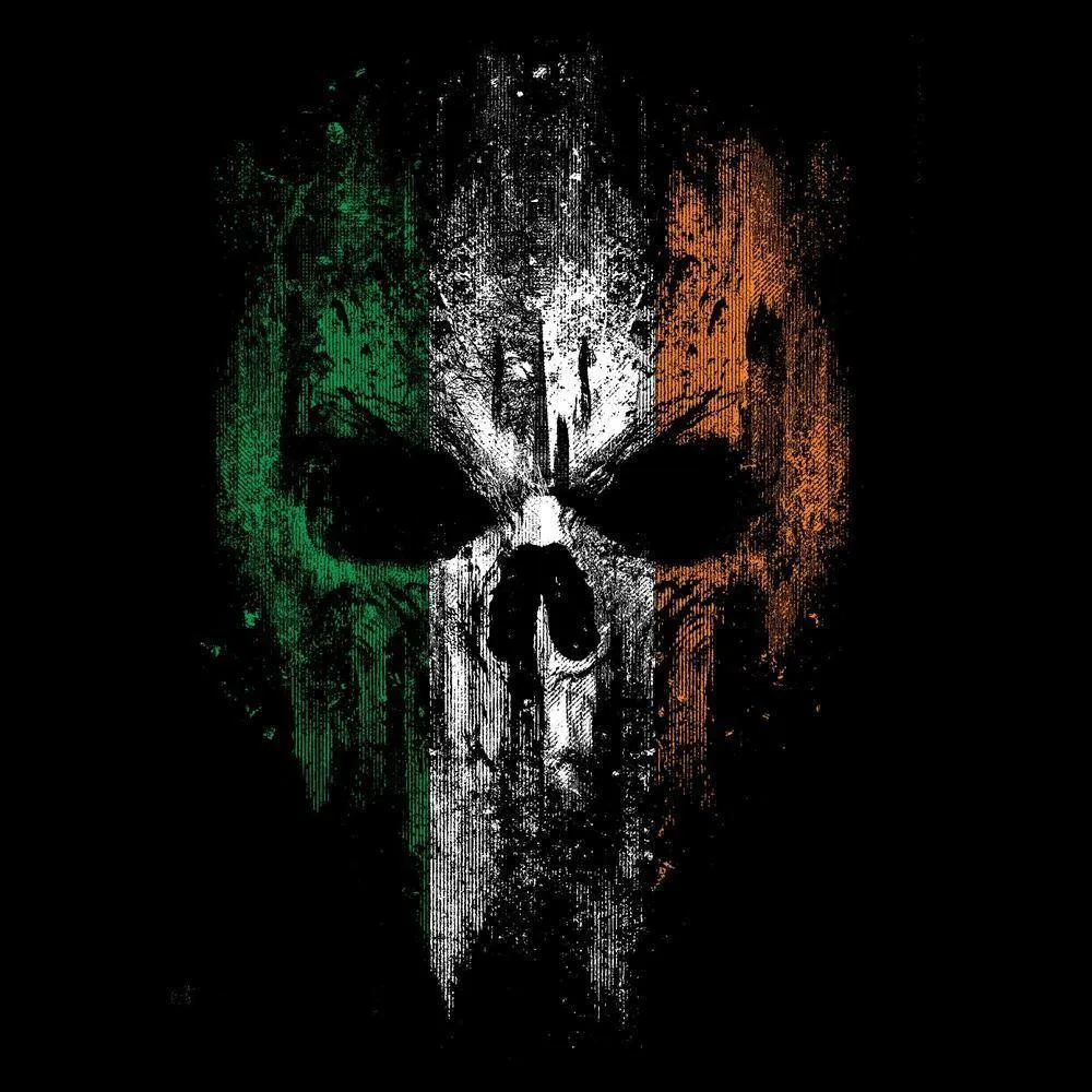 Damens Irish Reaper V-Ausschnitt - Schwarz
