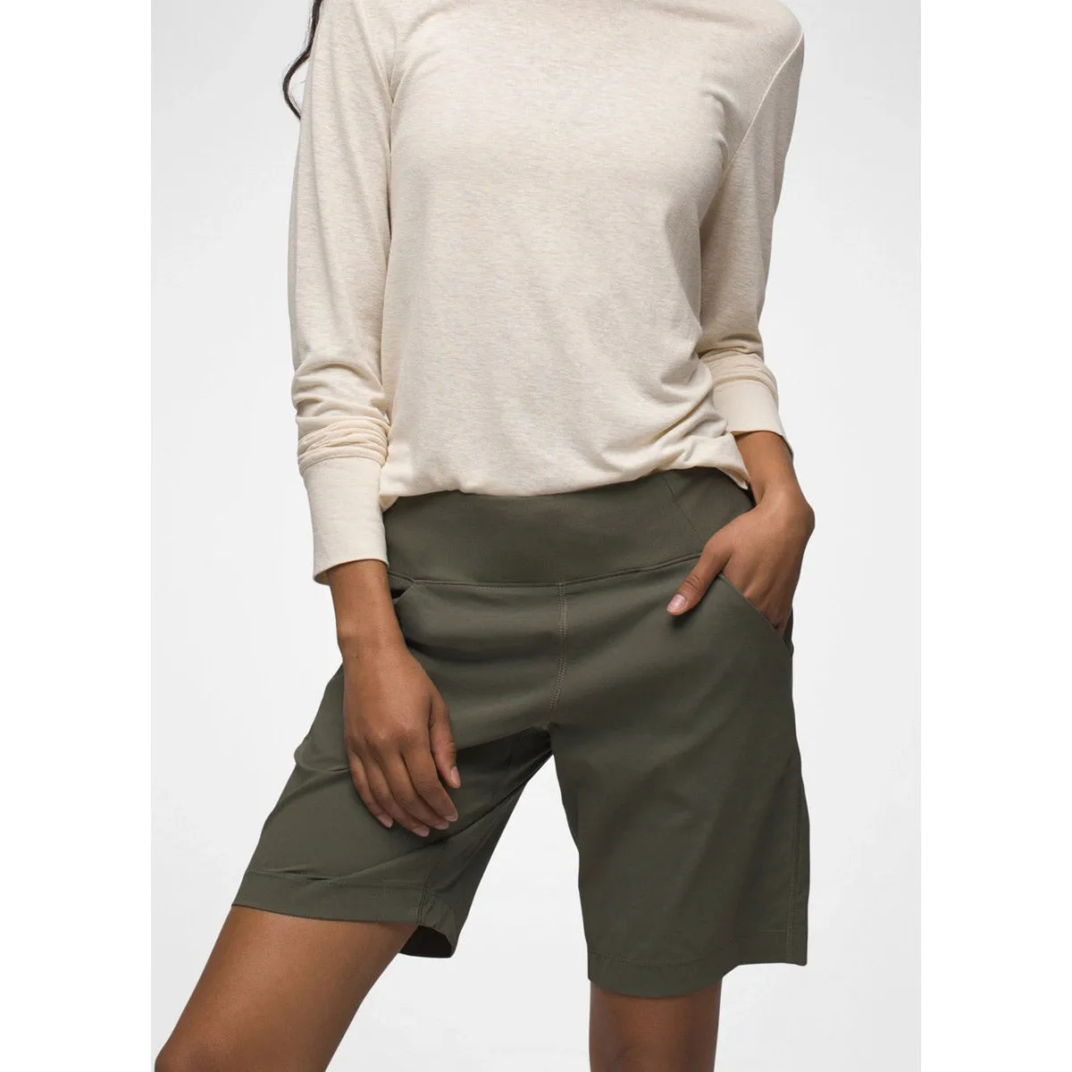 Damen Koen Flache Vorderseite Shorts