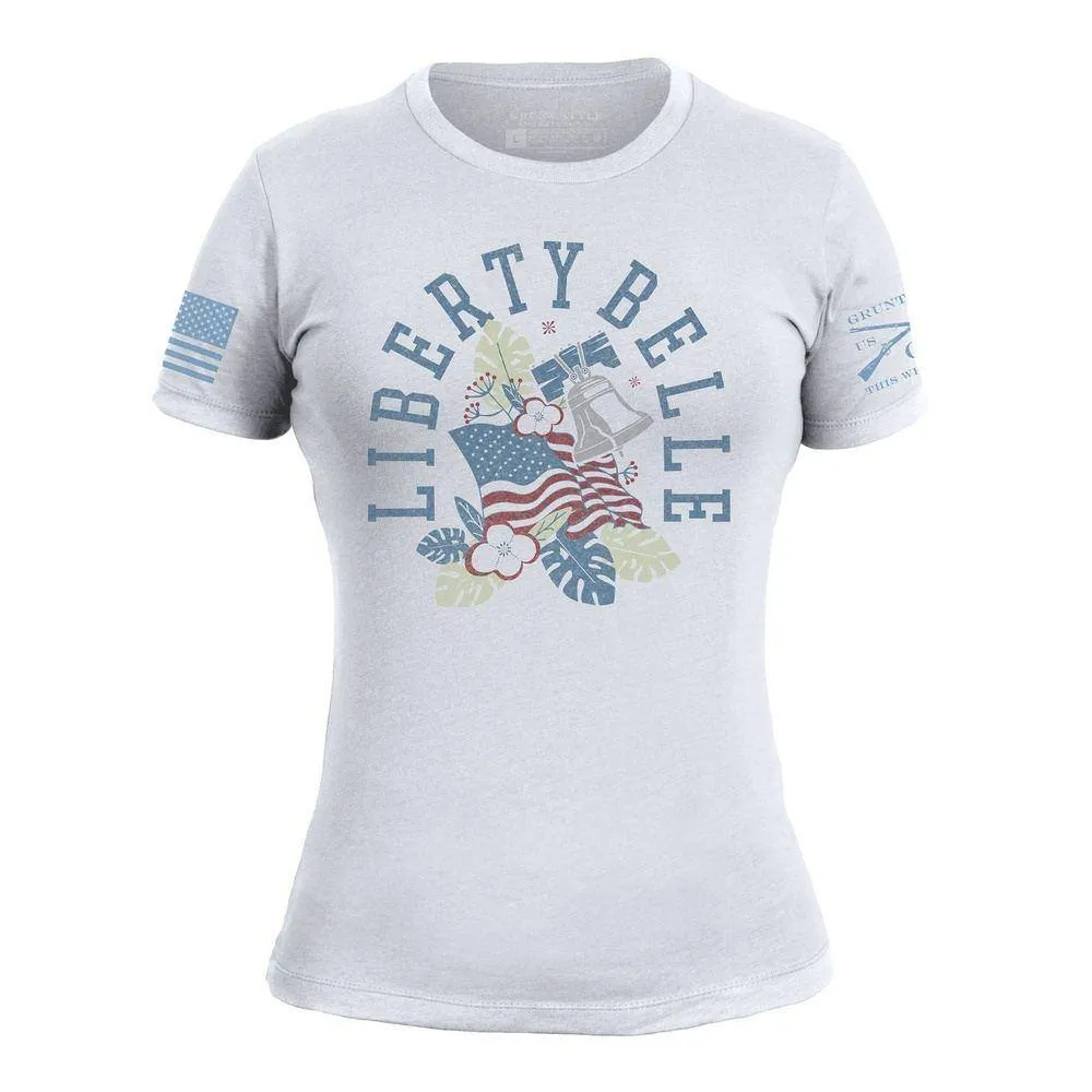 Damen Liberty Belle Slim Fit T-Shirt - Weiß