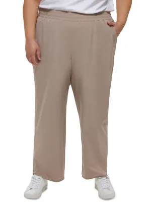 Damen Basic Hose, Beige