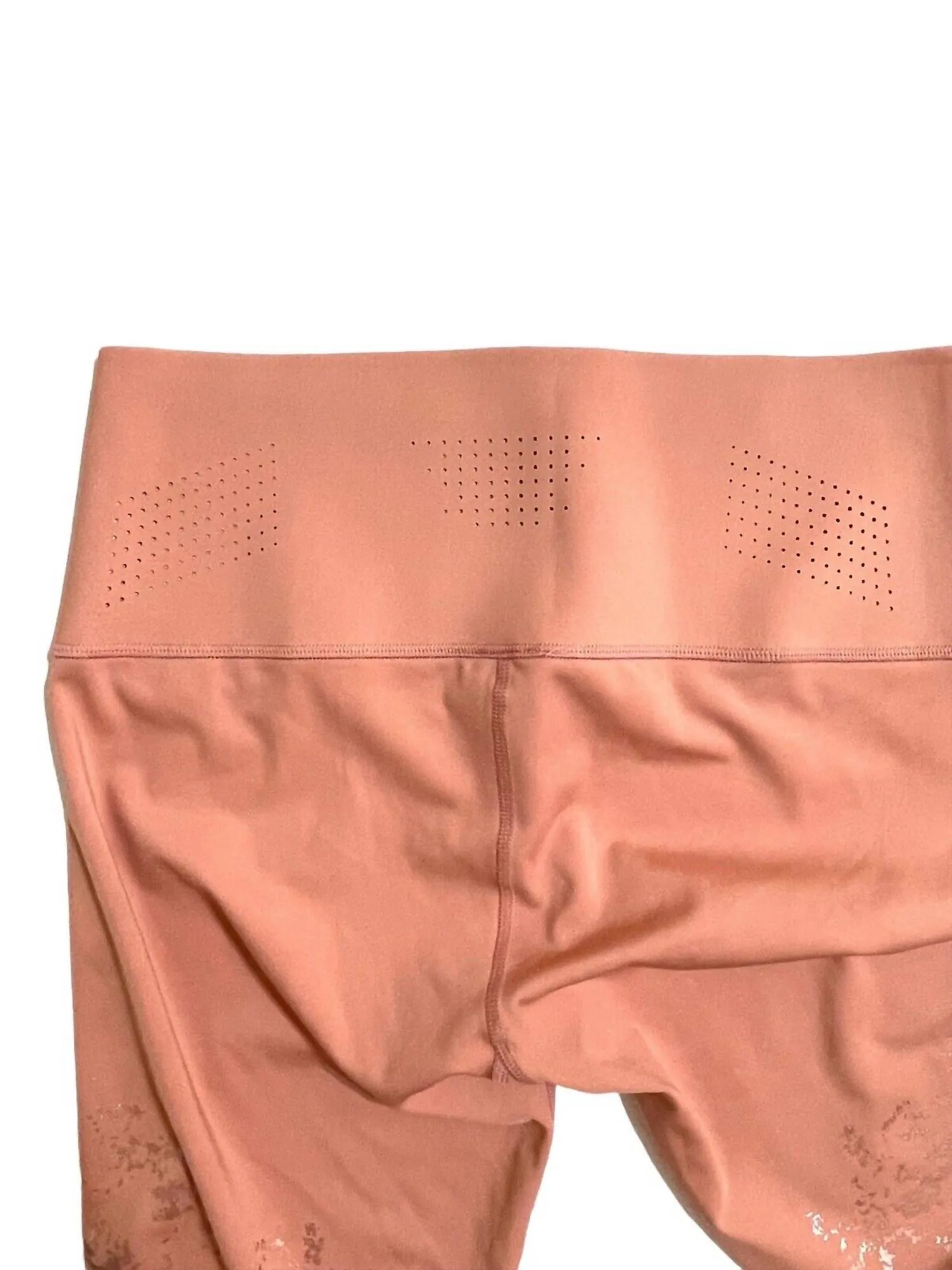 Damen Rosenfolien Leggings in Rosa