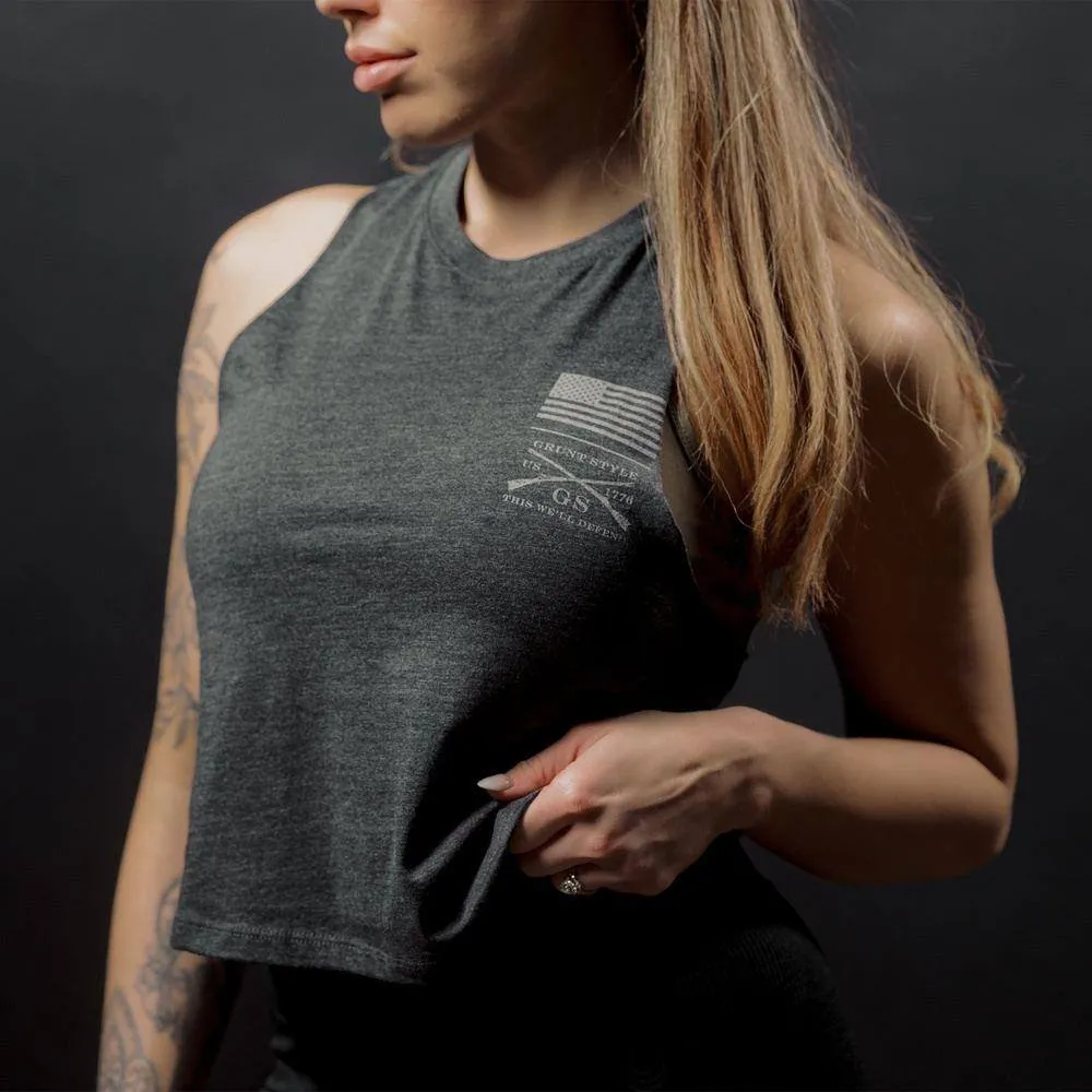 Damen Cropped Tank 