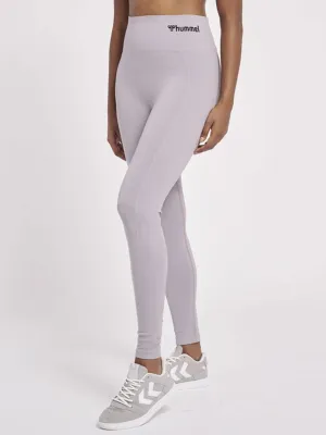 Damen Strukturierte Leggings, Grau