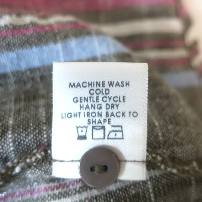Xirena Zoe Tanktop Grau Metallisch-Gestreift Baumwolle Größe Extra Small