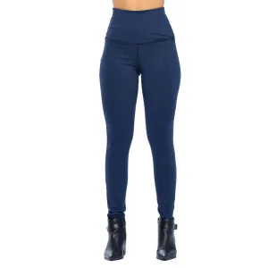 Yoga-Hose Leggings In Meliertem Marineblau